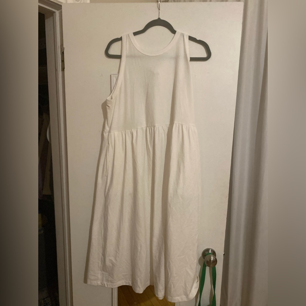 White maxi dress size L from A New Day